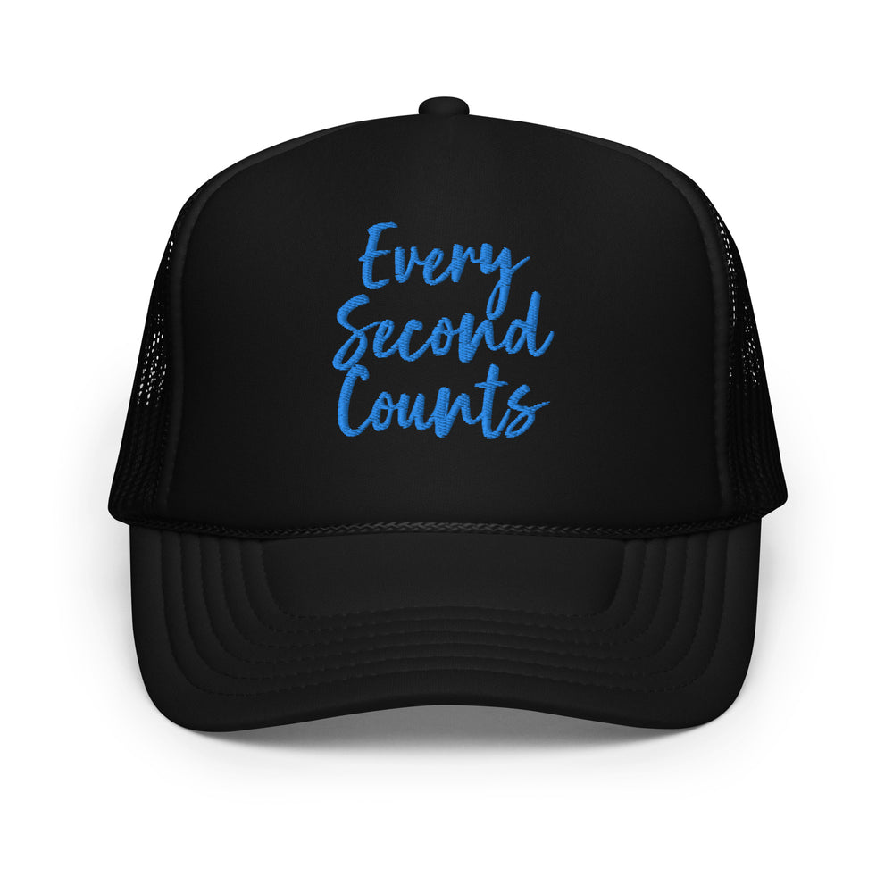 Every Second Counts foam trucker hat