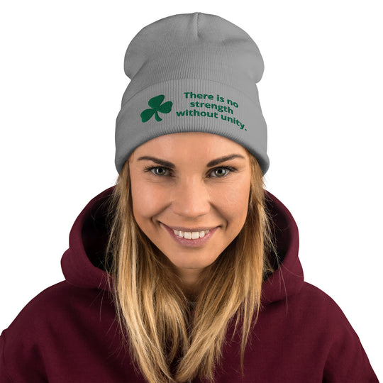 Irish Proverb Embroidered Beanie