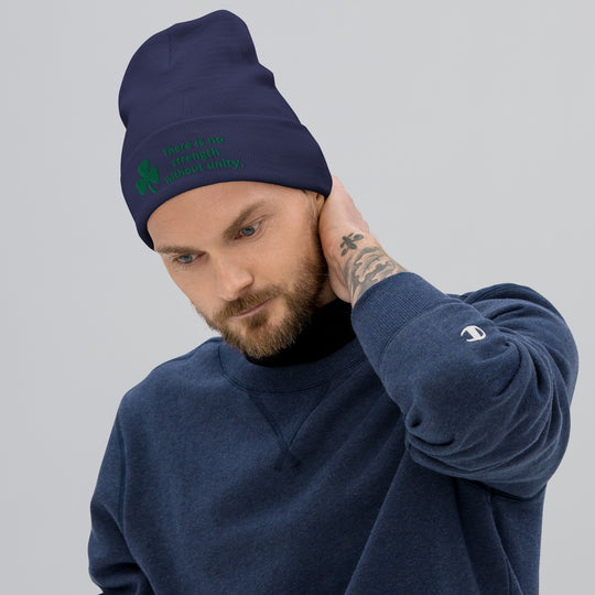 Irish Proverb Embroidered Beanie