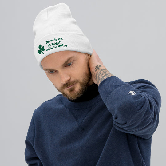 Irish Proverb Embroidered Beanie