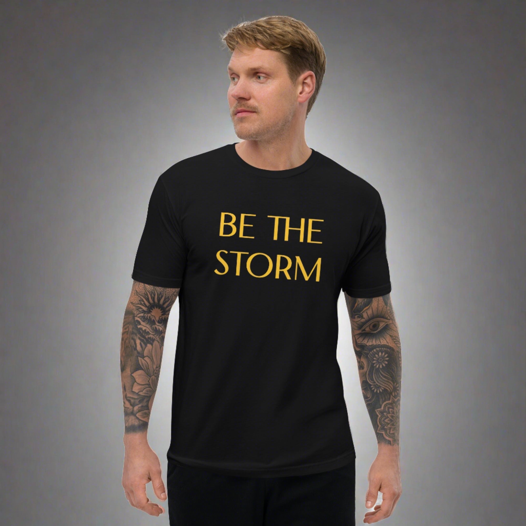 BE THE STORM Short Sleeve T-shirt