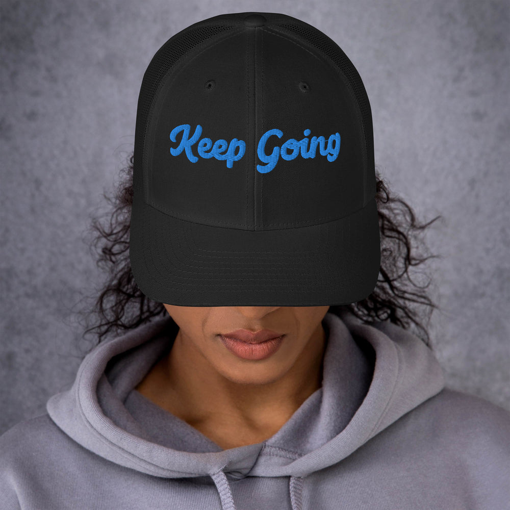 FISH 1 year Keep Going Trucker Cap