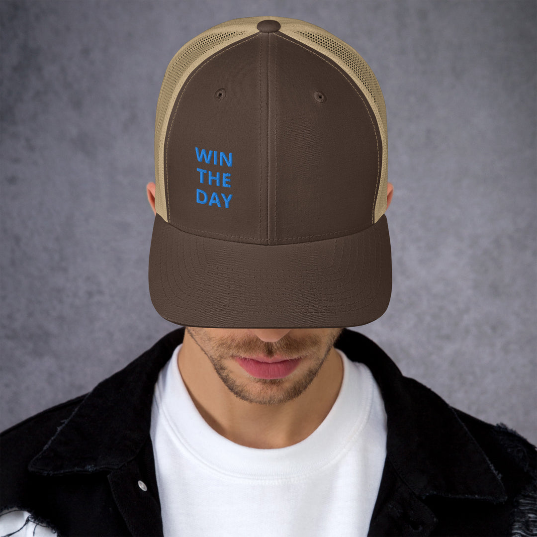 WIN THE DAY Trucker Cap