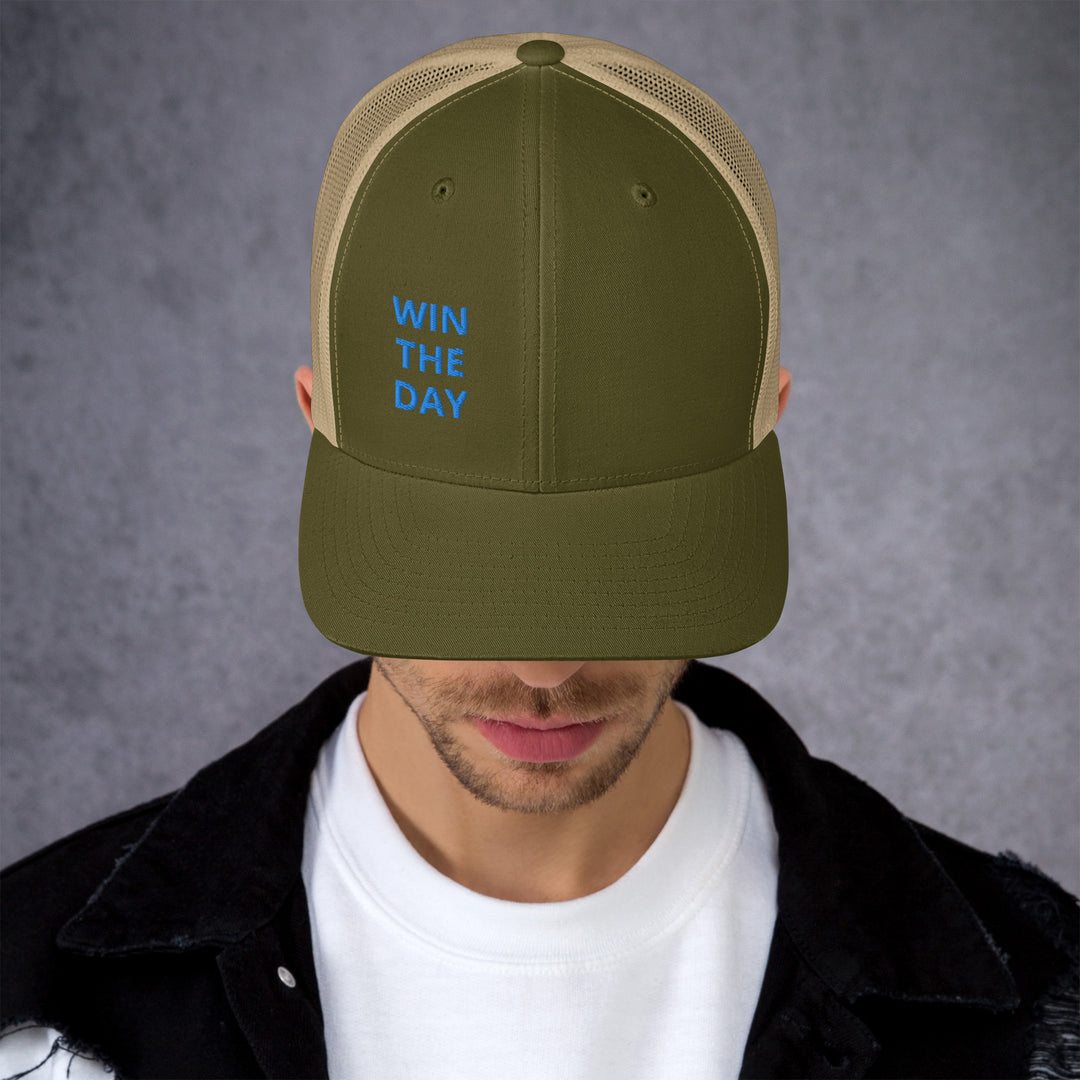 WIN THE DAY Trucker Cap