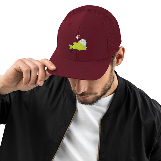 Fish Tennis Trucker Hat