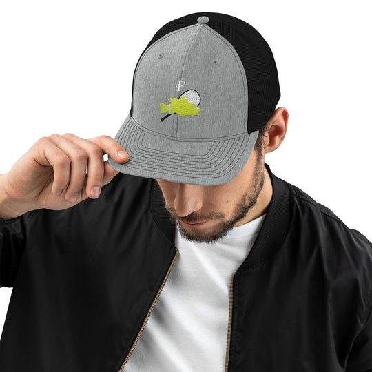 Fish Tennis Trucker Hat