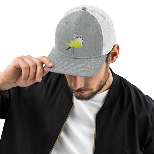 Fish Tennis Trucker Hat