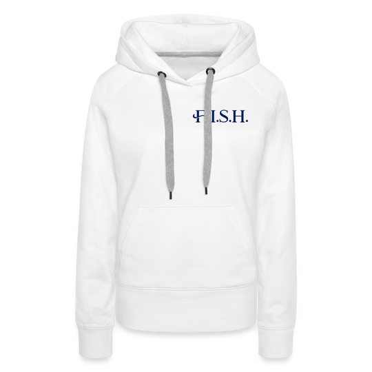 the Women’s Hoodie - white