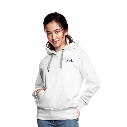 the Women’s Hoodie - white