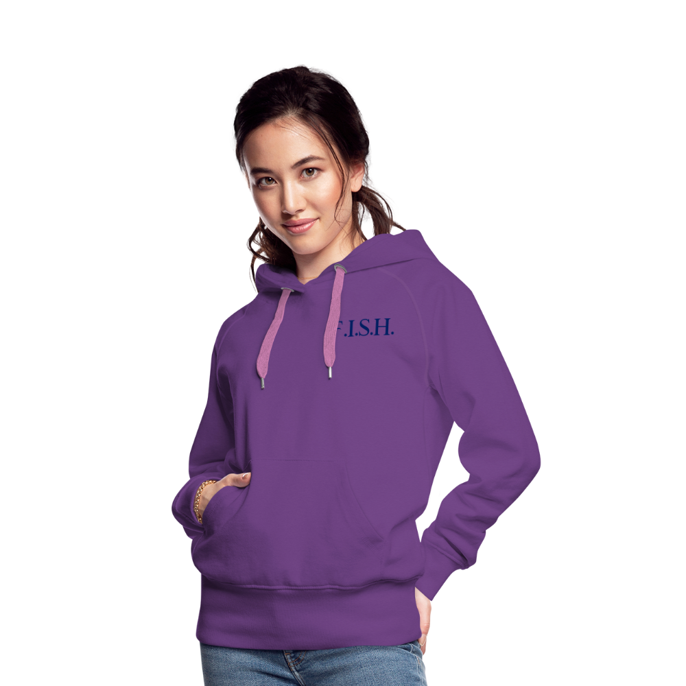 the Women’s Hoodie - purple 