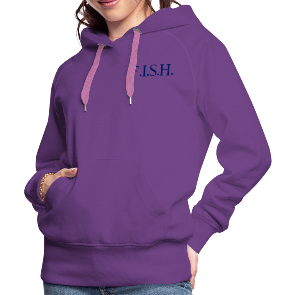 the Women’s Hoodie - purple 