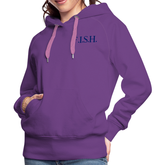 the Women’s Hoodie - purple 