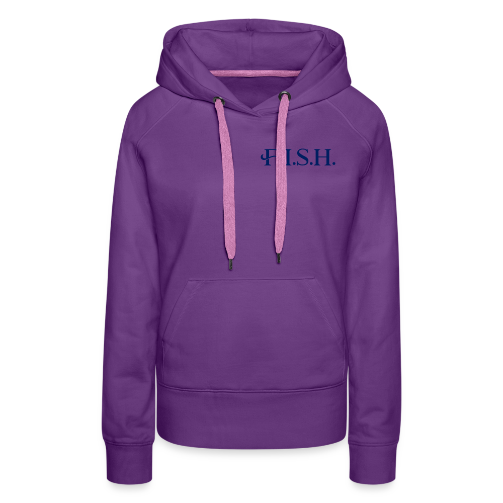 the Women’s Hoodie - purple 