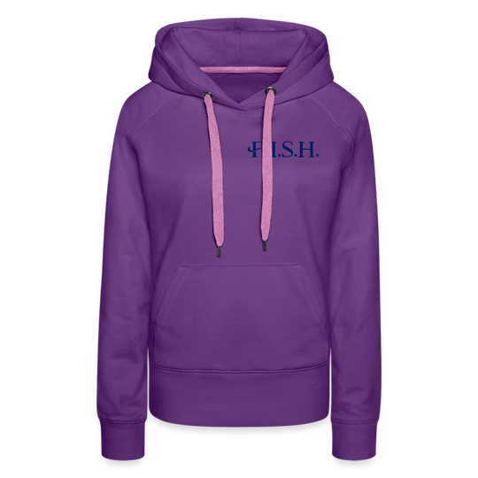 the Women’s Hoodie - purple 