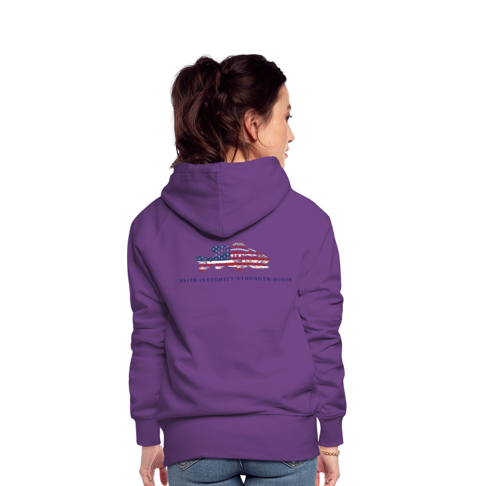 the Women’s Hoodie - purple 