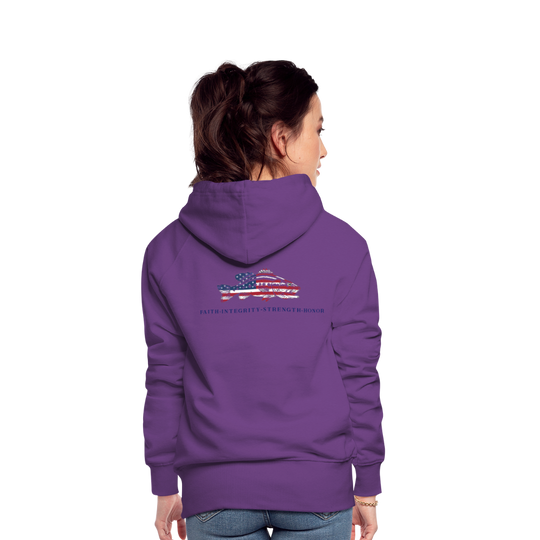 the Women’s Hoodie - purple 