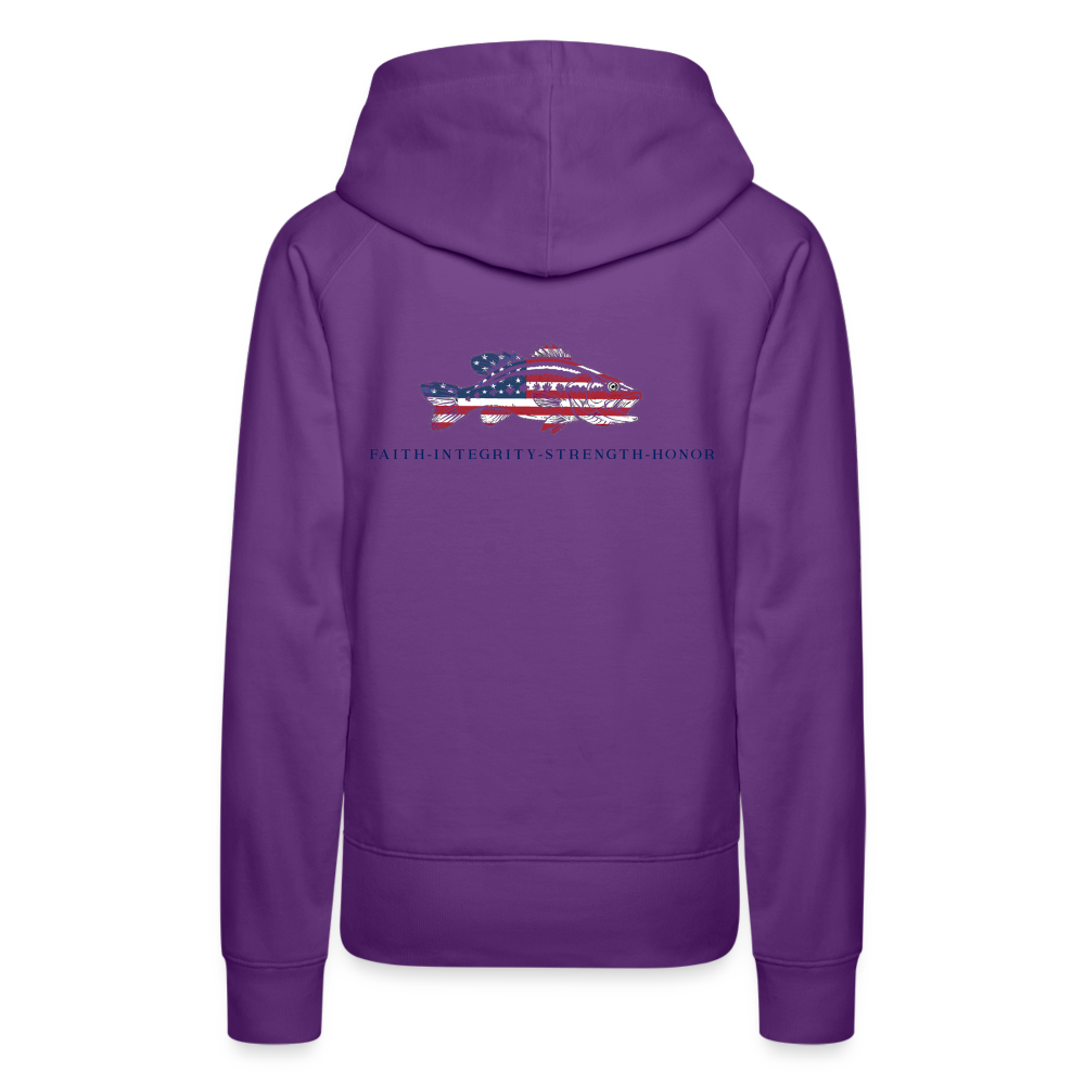 the Women’s Hoodie - purple 