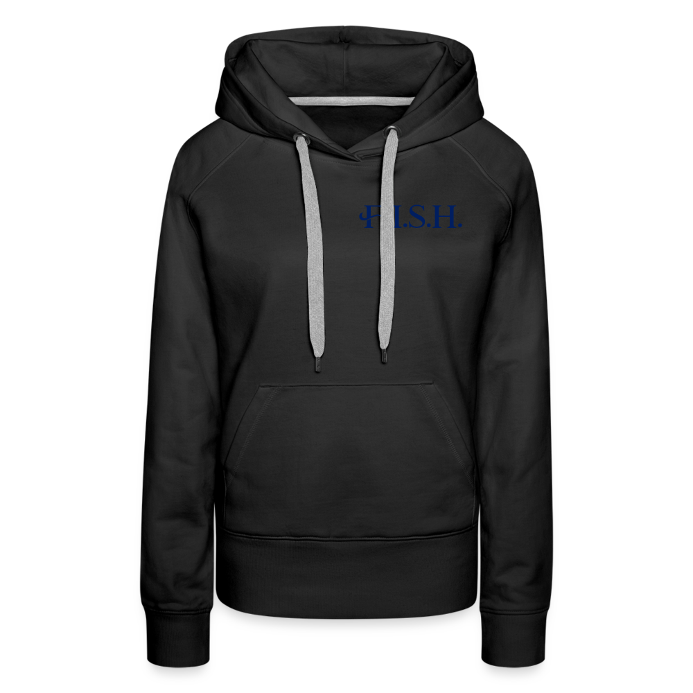 the Women’s Hoodie - black