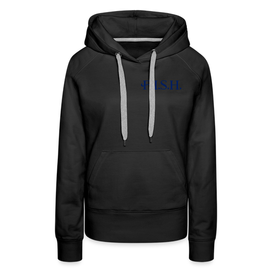 the Women’s Hoodie - black