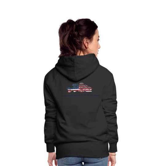 the Women’s Hoodie - black