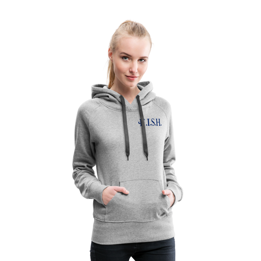 the Women’s Hoodie - heather grey