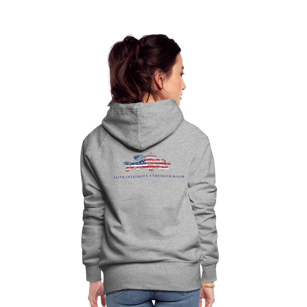 the Women’s Hoodie - heather grey