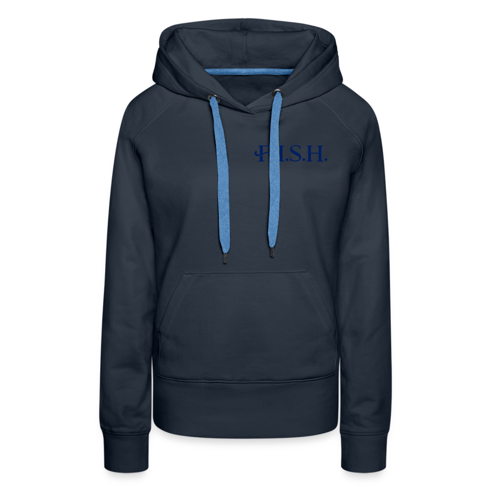 the Women’s Hoodie - navy