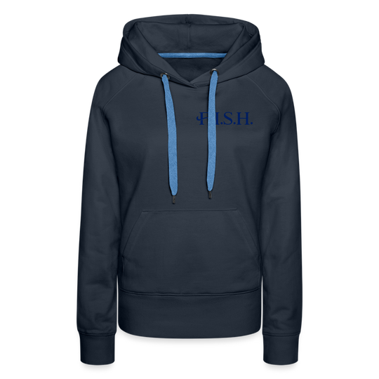 the Women’s Hoodie - navy