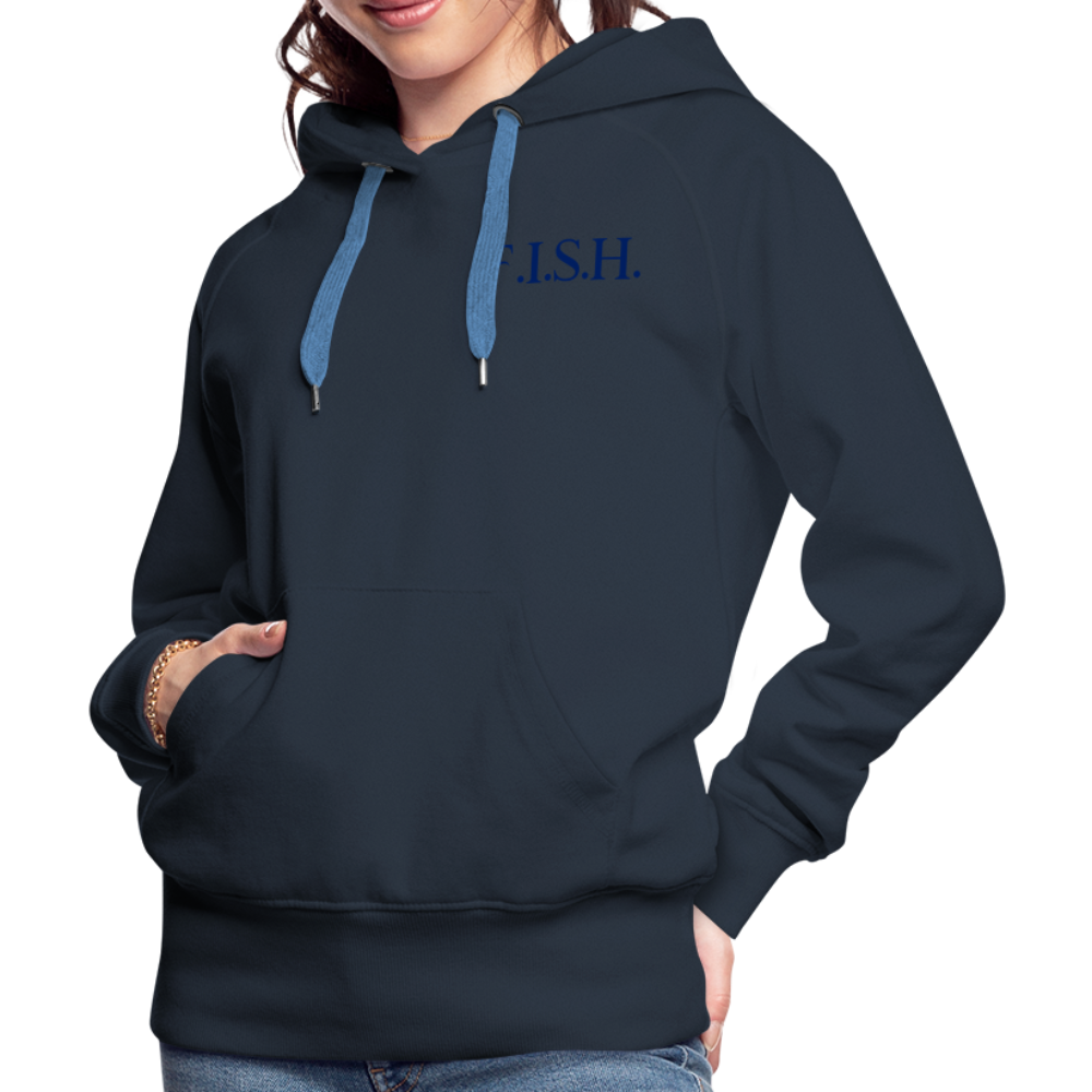 the Women’s Hoodie - navy