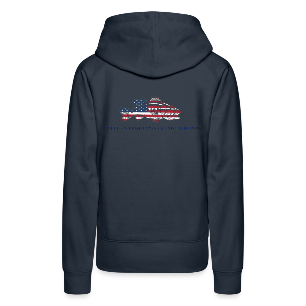 the Women’s Hoodie - navy