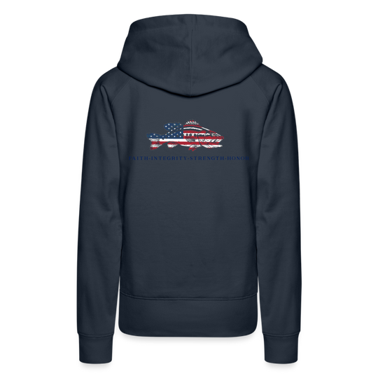 the Women’s Hoodie - navy