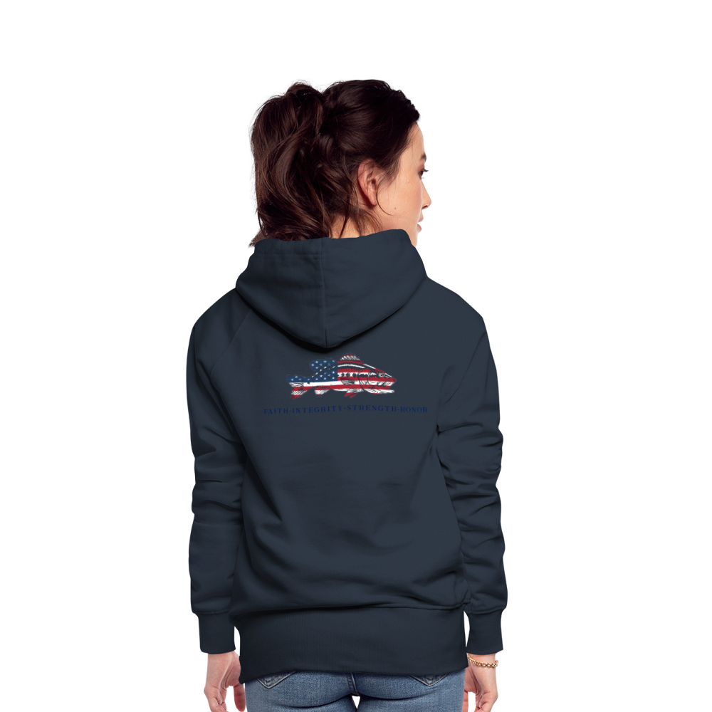 the Women’s Hoodie - navy