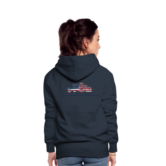 the Women’s Hoodie - navy