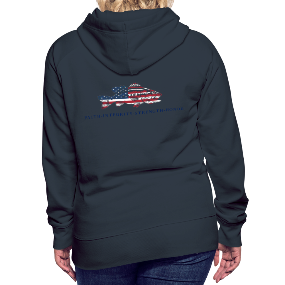 the Women’s Hoodie - navy