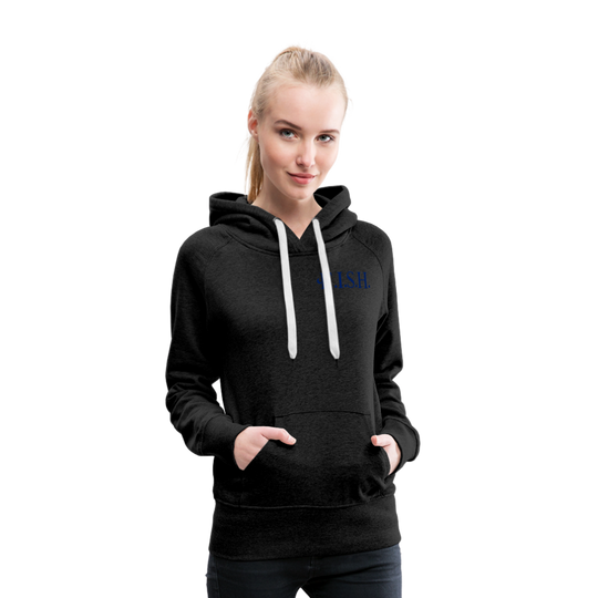 the Women’s Hoodie - charcoal grey