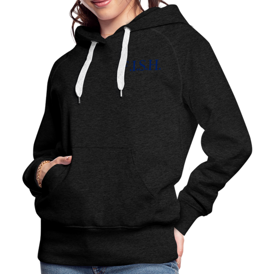 the Women’s Hoodie - charcoal grey