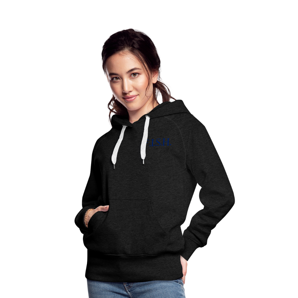 the Women’s Hoodie - charcoal grey