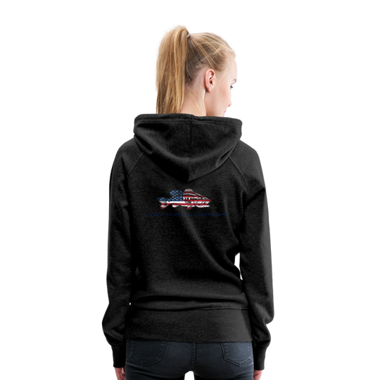 the Women’s Hoodie - charcoal grey