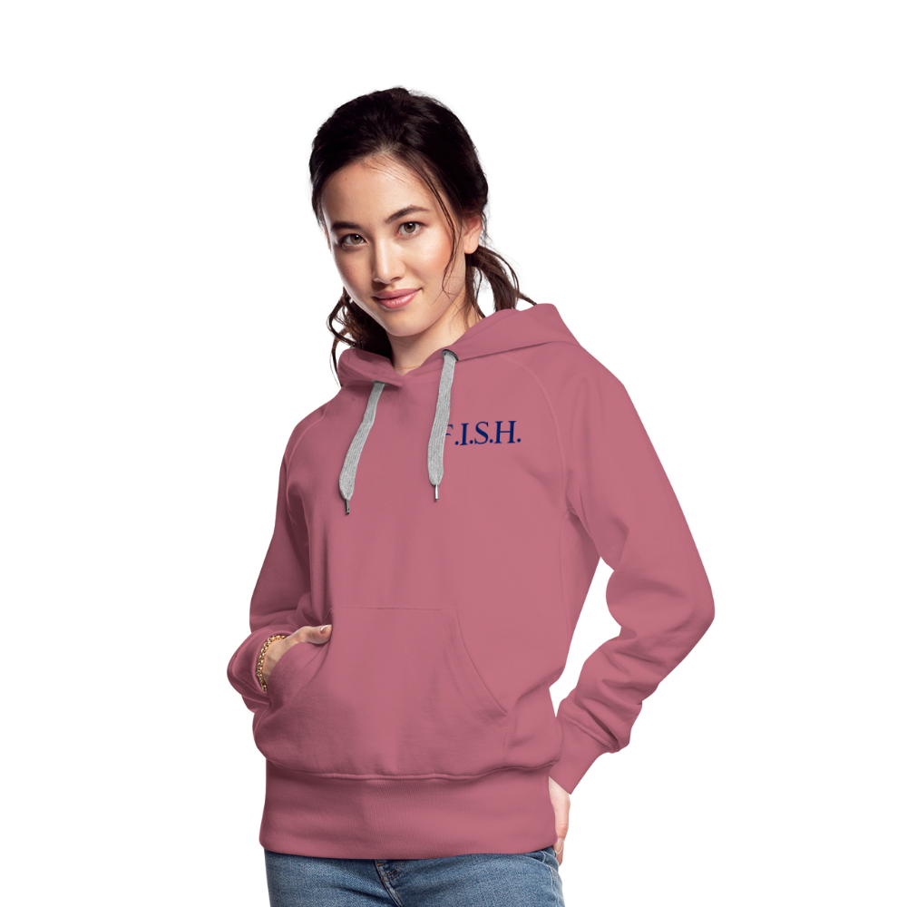 the Women’s Hoodie - mauve