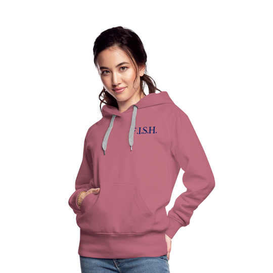 the Women’s Hoodie - mauve