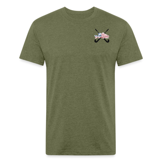 FH Fitted T-shirt - heather military green