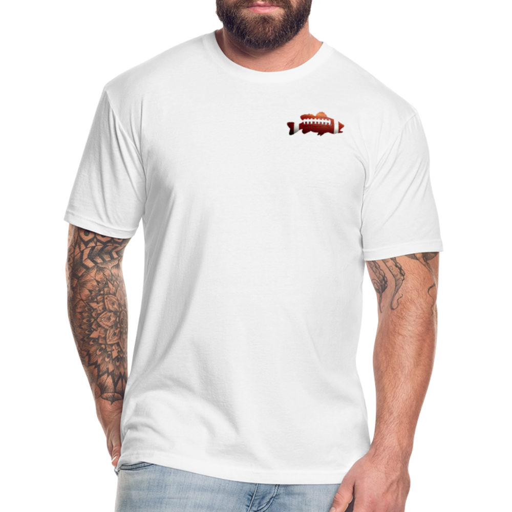 Football Fitted T-shirt - white