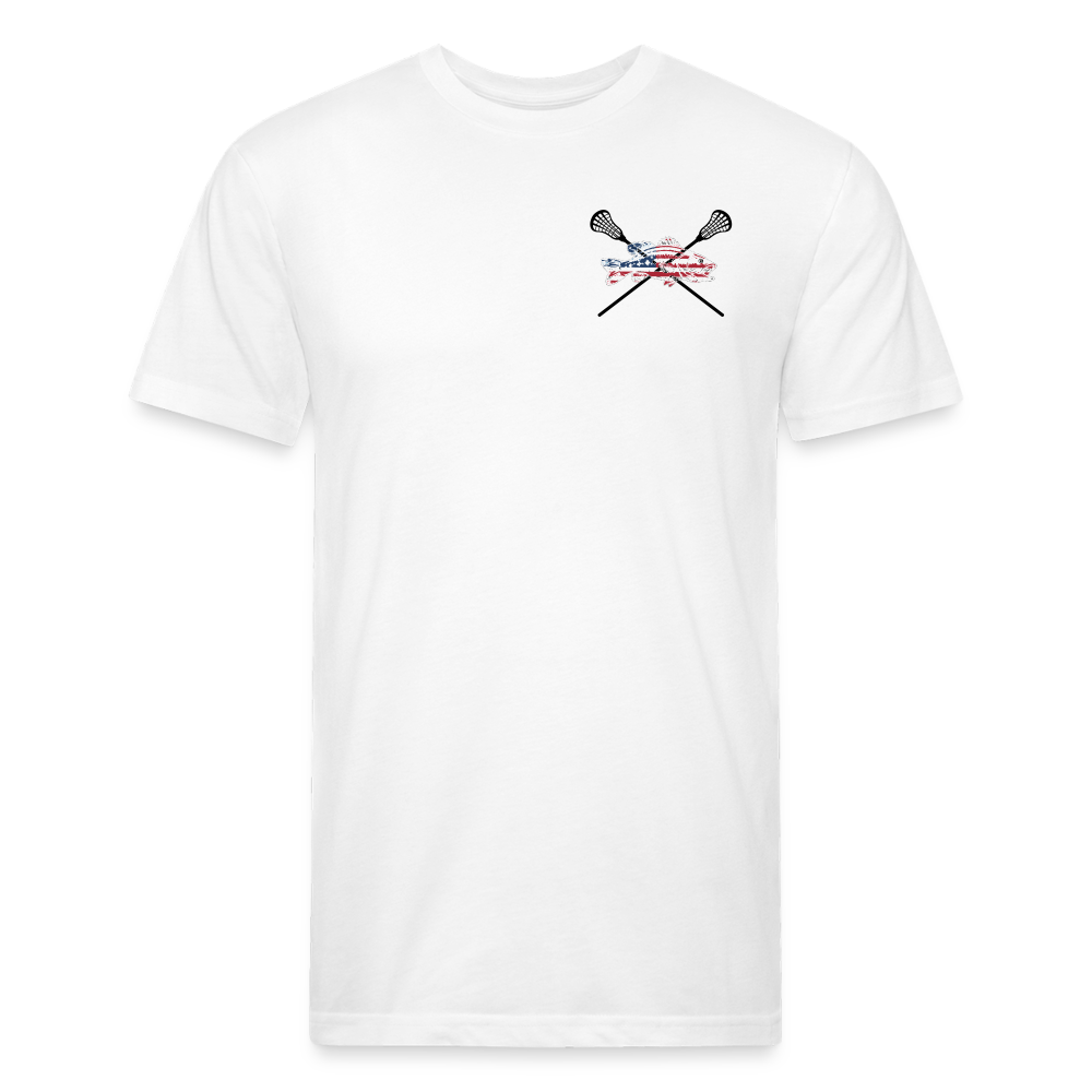 the Lax Fitted T-shirt - white
