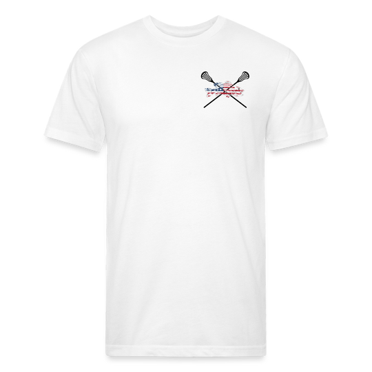 the Lax Fitted T-shirt - white