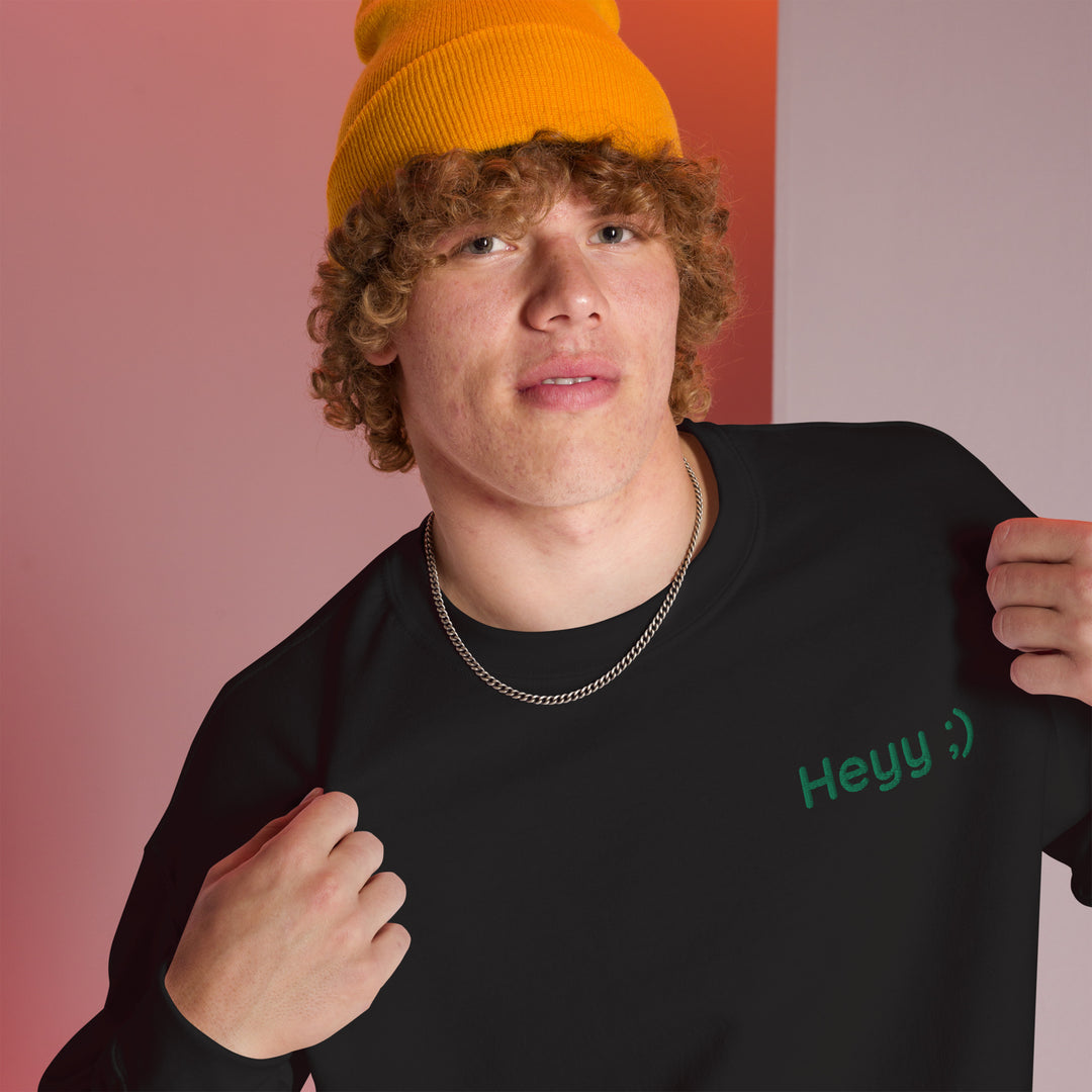 Heyy ;) Crewneck Sweatshirt