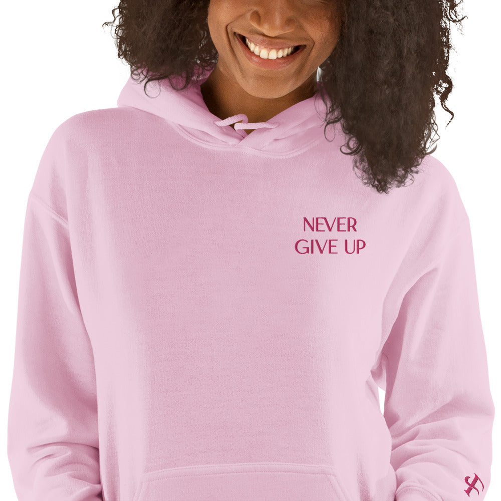 Never Give Up Hoodie