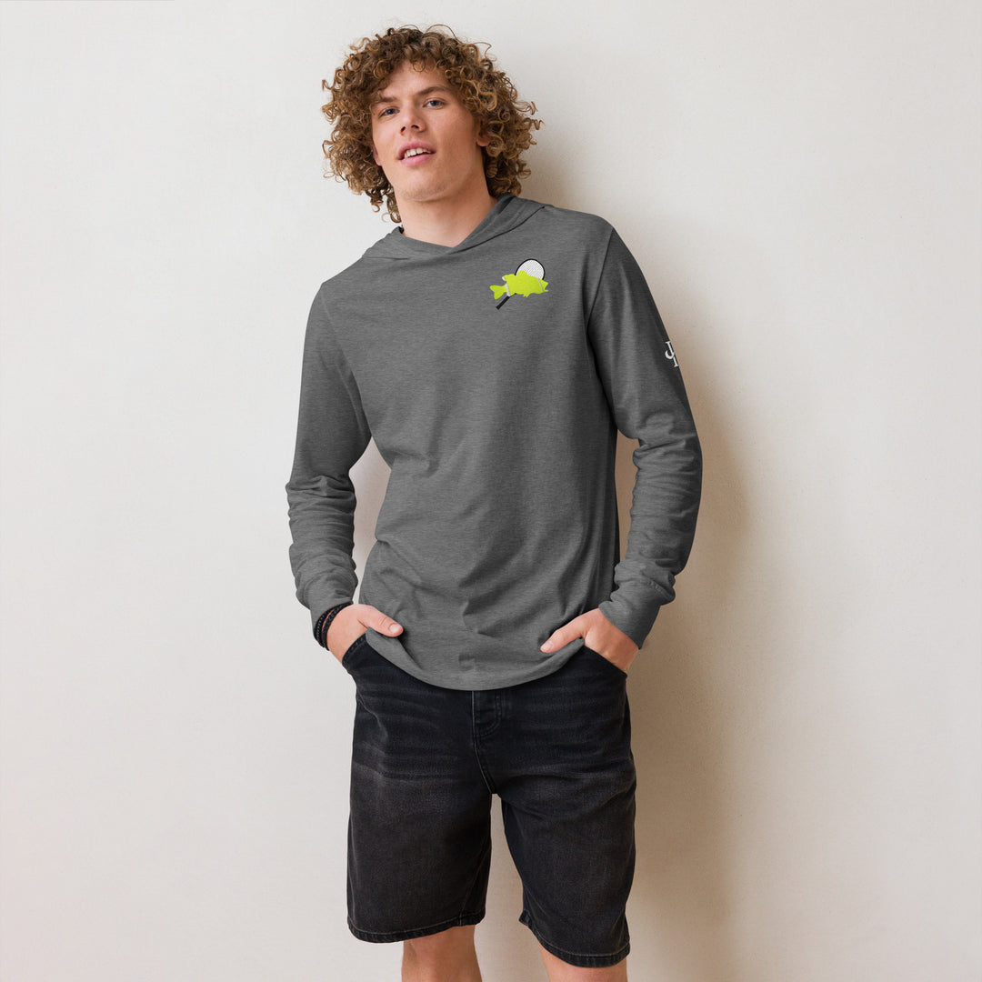 Fish Tennis MH Hooded long-sleeve tee