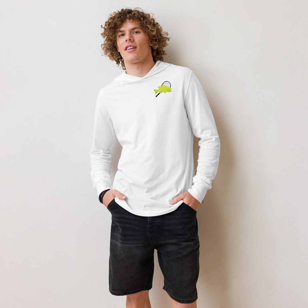 Fish Tennis MH Hooded long-sleeve tee