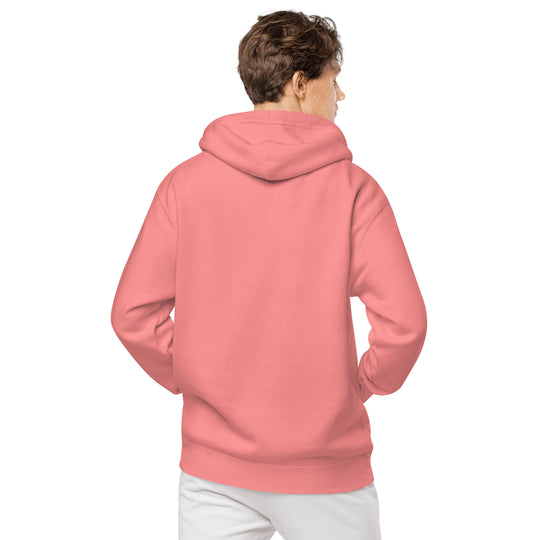 Human pigment-dyed hoodie