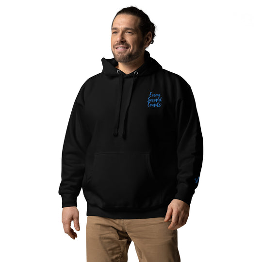 Every Second Counts unisex hoodie